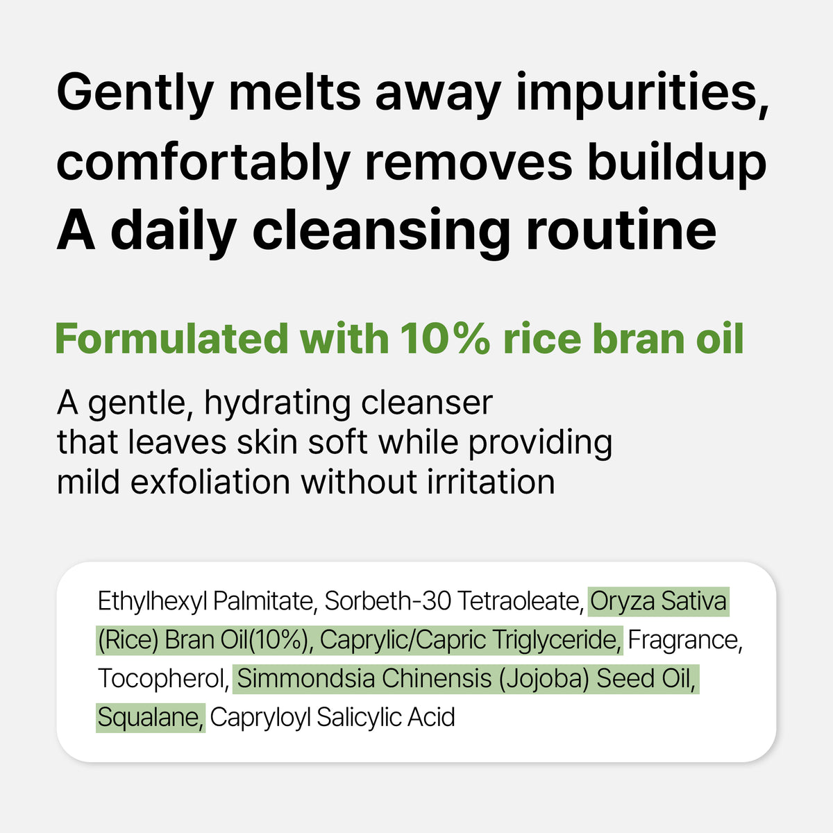 Grain LHA Cleansing Oil