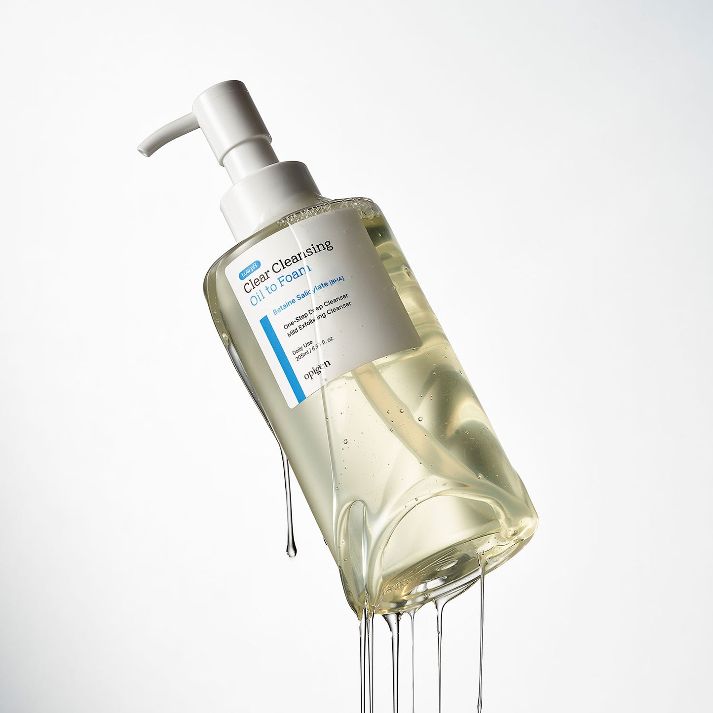 Mild Acidic Clear Cleansing Oil-to-Foam